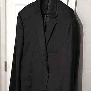 Calvin Klein Men Gray Suit Jacket Only  50L